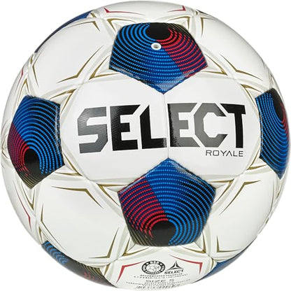 Select Royale Soccer Ball - color: White/Blue/Red V25 - 1-Ball, size: 4