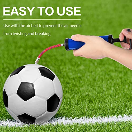 Reginary 10 Pcs Ball Pump for Sports Balls Pump with Needle and Extension Hose Bulk for Basketball Football Soccer Volleyball