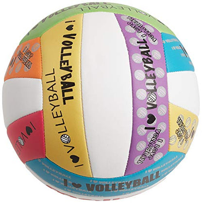 Molten Recreational Volleyball - color: Neon Colors