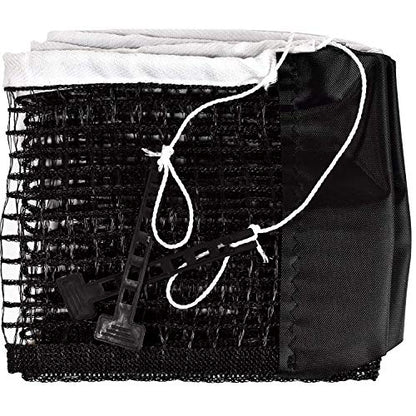 Butterfly Clip Net Set – Table Tennis Table Clip Net Set – Replacement Net for Compact/Easifold 19 Tables – Includes All the Necessary Parts to Replace an Old Net