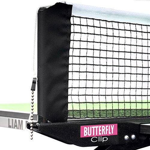 Butterfly Clip Table Tennis Net & Post Set