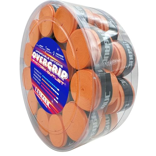 Tacky Overgrips,Tennis/Badminton/Pickleball/Paddle 30/60 Pack, Tacky Anti-Slip and Absorbent Grip, Colorful,Comfort Grip Tape,Absorb Sweatbands Anti Slip - color: 30 Pack 0.029 inch Red Brown Colours