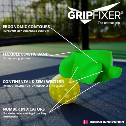 Pickleball | Ensures the Correct Grip | The Ultimate Training Equipment & Teaching aid | Danish Innovation