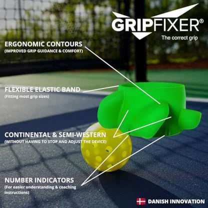 Pickleball | Ensures the Correct Grip | The Ultimate Training Equipment & Teaching aid | Danish Innovation