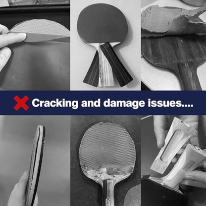 150ml Table Tennis Glue Kit - Includes 6 Sponges for Quick & Easy Table Tennis Rubber Replacement