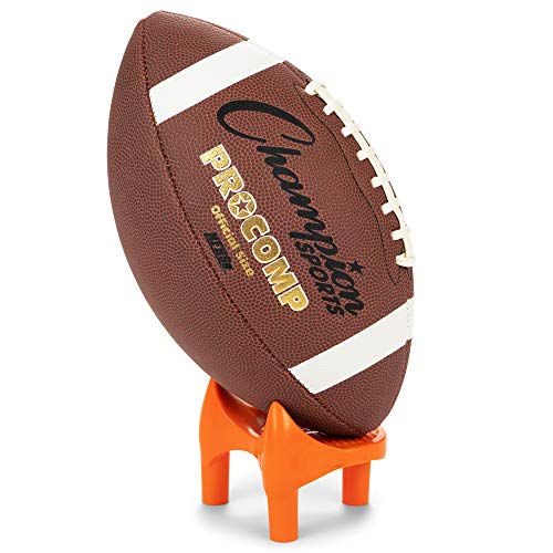 Champion Sports Football Kicking Tee – Heavy-Duty Kickoff Tee in Multiple Styles & Sizes