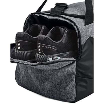 Under Armour Undeniable 5.0 Duffle - color: Pitch Gray Medium Heather (012)/Black, size: Medium (58L)