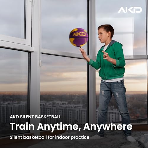 Silent Basketball Quiet Basketball Premium Foam Basketball Size 7 Indoor Basketball No Noise Basketball Soft Basketball for Kids Adults Apartment Training