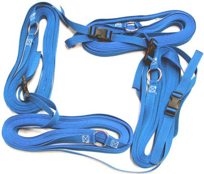 Home Court 1-inch Adjustable 8-Meter Grass Setup Boundary - M817AG - color: Blue