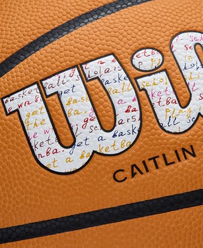 WILSON NCAA Evo NXT Official Indoor Game Basketballs - Sizes 6 and 7 - color: Caitlin Clark 3951, size: Size 7 - 29.5"