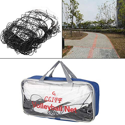 Dioche Volleyball Net, 27 FT x 3 FT Beach Volleyball Net Super Strong Portable with Storage Bag for Indoor Match and Outdoor Game