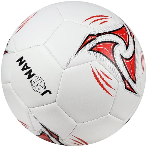Low Bounce Futsal Ball Size 4 - Indoor Futsal Soccer Balls with Durable TPU Cover for Training & Match Play | Reinforced Stitching Design for Youth and Adults