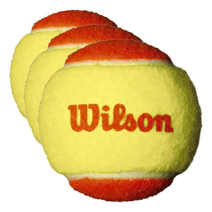 Wilson Sporting Goods Youth Tennis - size: 3 Balls (Pack of 3)