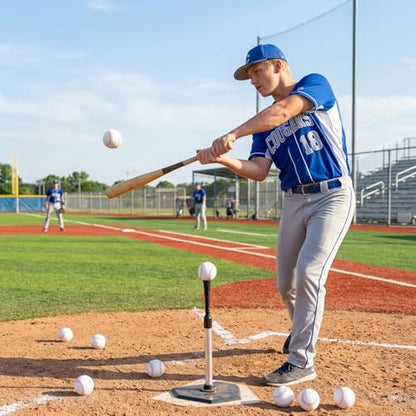 Foam Baseballs, Baseball Training Equipment and Practice Baseballs, Softballs Practice Training Ball for Beginners, Hand Exercise Tools for Safe Throwing Catching and Batting Practice