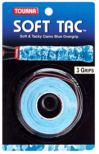 Tourna Soft Tac Neon Tacky Overgrip - color: Blue Camo