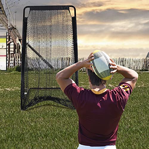 Kapler Football Practice Kicking Net for Kicker 81’’x 41’’Football Field Goal Kicking Cage for Youth Punting Backyard Outdoor Use Indoor Football Net Equipment Easy Setup