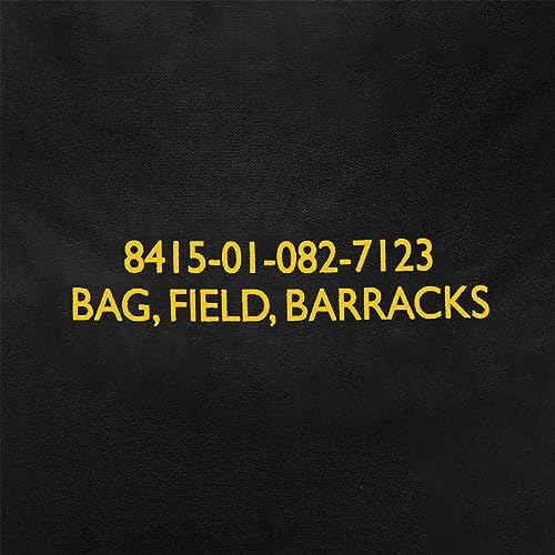 Rothco Canvas Barracks Bag Multi-Functional, Dependable, and Durable for Field Use and Travel, 24" x 32", Black - color: Black, size: 24" x 32"