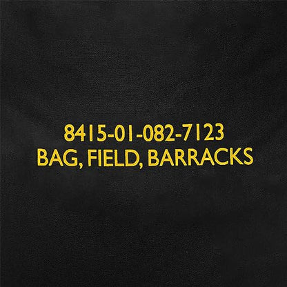 Rothco Canvas Barracks Bag Multi-Functional, Dependable, and Durable for Field Use and Travel, 24" x 32", Black - color: Black, size: 24" x 32"