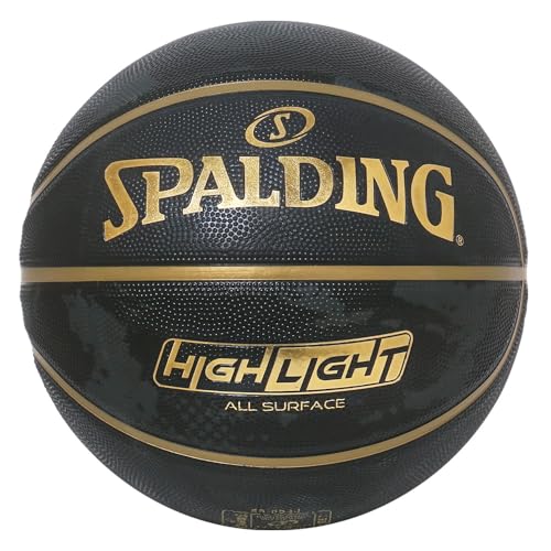 Spalding(スポルディング) バスケットボール ボール ベーシック 7号 ラバー - color: Highlights Gold