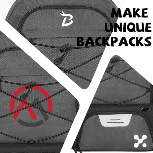 Goloni Basketball Backpack Bag,35L Basketball Bag with with Separate Ball & Shoe Compartments,Large Sports Bag for Basketball - color: dark grey
