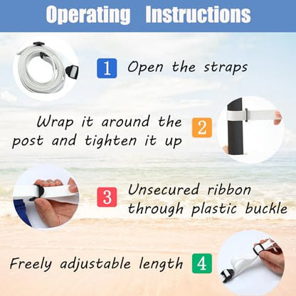 Adjustable Pool Volleyball Net - 15x3 ft Heavy-Duty Replacement Net for Backyard Inground Pools, Beaches | Family & Friends Outdoor Games （no Poles）