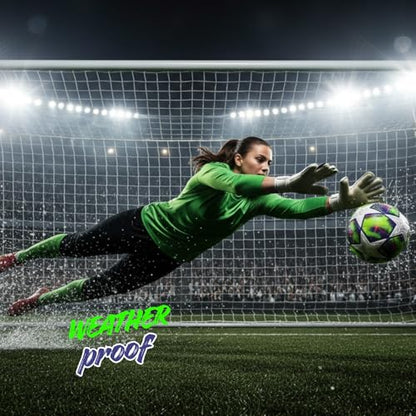 GX Professional Size 5 Soccer Ball. Textured, All-Terrain Training & Competition Ball with Air Pump & Needles. Perfect for Practice, League & Competitive Matches. Women Soccer League 2025