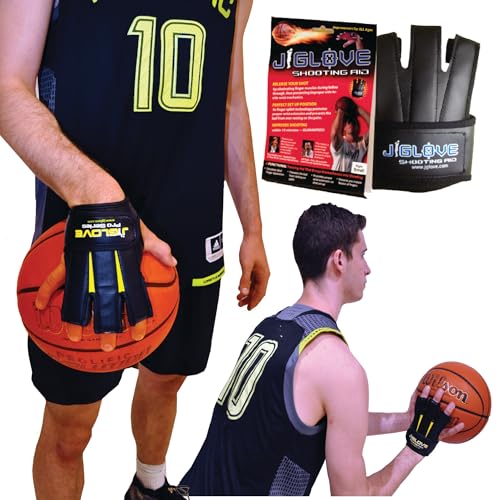 J-Glove Shooting Aid (Left Hand Medium) Perfect Basketball Shooting and Follow Through
