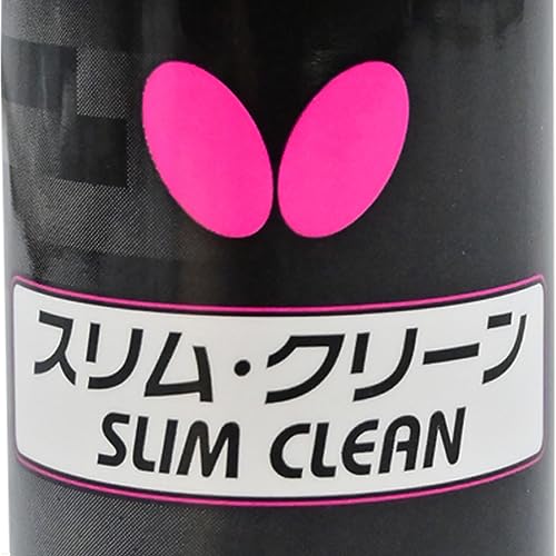 Butterfly Slim Clean (Professional Foam Type Rubber Cleaner) - Non-Gas Type Cleaner for Your Table Tennis Paddle Rubbers, Helps Remove Dirt, Dust, and Oil