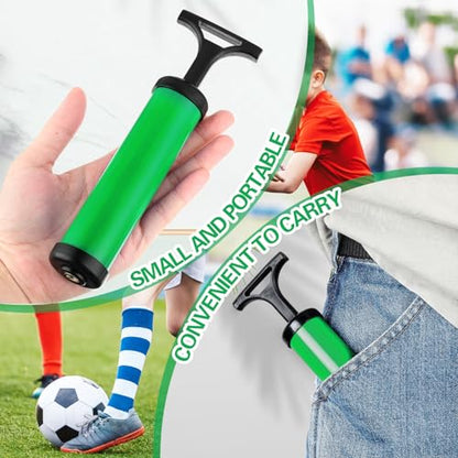 Reginary 10 Pcs Ball Pump for Sports Balls Pump with Needle and Extension Hose Bulk for Basketball Football Soccer Volleyball