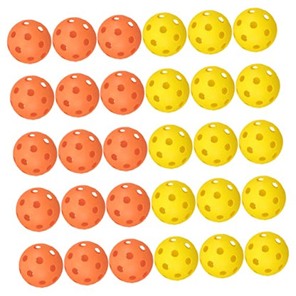 Indoor Golf Practice Balls Durable Hollow Design for Consistent Flight for Golfing and Space Use