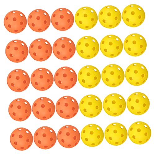 Indoor Golf Practice Balls Durable Hollow Design for Consistent Flight for Golfing and Space Use