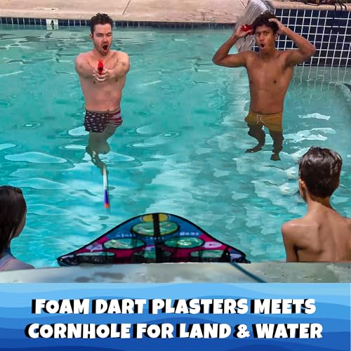 Blast NN' Hole Starter Set | Blasters Meets Cornhole | 1x Target Set |