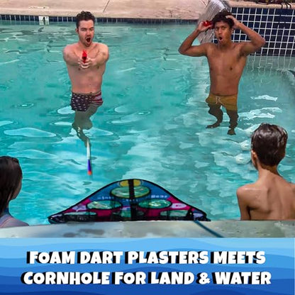 Blast NN' Hole Starter Set | Blasters Meets Cornhole | 1x Target Set |