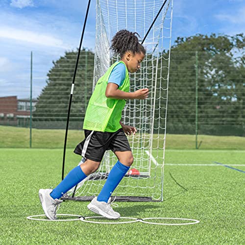 FORZA Agility Rings [12 Pack] | Speed & Agility Training Equipment for Athletes - Available in 10 Colors - color: Sky Blue