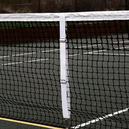 Tennis Net Center Strap White Colour Standard Match Type Net in The Middle of The Separation Adjustable Belt Center Net Belt, Brown