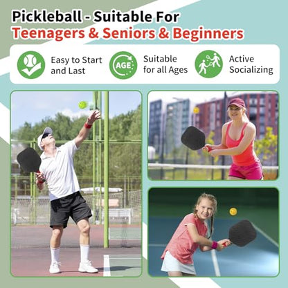 Waterproof Lightweight Pickleball Paddles Set of 2,Beach Pool Toys Fun Play Sport Game,Gift for Teenagers Kids Adults Beginner,Indoor Outdoor Activities - size: Small