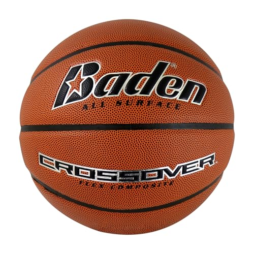 Baden Crossover Composite Indoor/Outdoor Basketball - color: Brown, size: 29.5 inch
