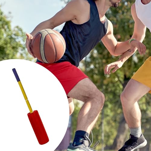 Basketball Blocking Pad Padded Blocking Guard Adjustable Length Professional Speed Reaction Training Ball Control Multifunctional Sports Sparring - color: Red