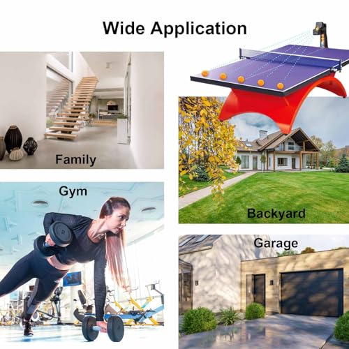 Table Tennis Robot, Ping Pong Ball Catch Trainer, for Table Tennis Catch Practice, with Catch Net, Portable Ball Launcher, 30-90 Balls/Min, for Clubs, Table Tennis Beginners