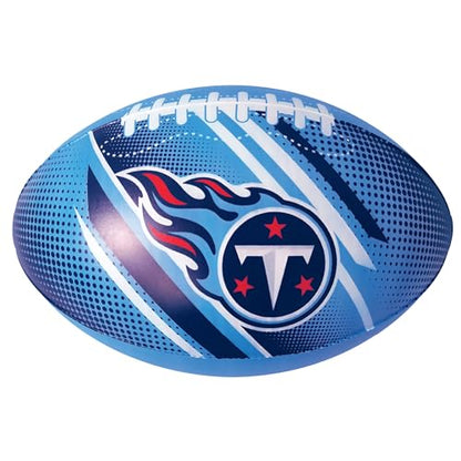 BigMouth 18” Inflatable Pool Football Officially Licensed NFL Fan Gear Merchandise Beach Ball Games for Adults and Teens - style: Tennessee Titans