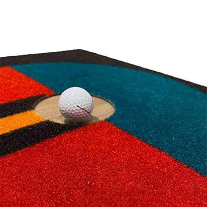 Explanar Golf Putting Mat - 4 Meter (13 Feet) - Indoor Golf Putting Trainer Helping Golfers Improve Putting Visualization, Accuracy and Alignment