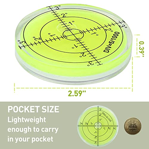 Golf Green Reader Pro Putt Golf Ball Marker Round Bubble Level High Precision Golf Putting Aid Putting Green
