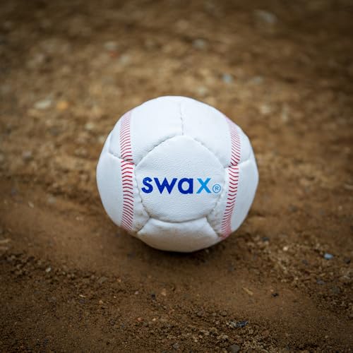 Game Master Swax Training Baseball 2 Pack, White/red