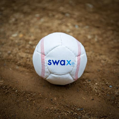 Game Master Swax Training Baseball 2 Pack, White/red