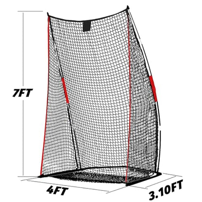 Doublehorse Football Kicking Net - 4x7FT Portable Rugby Lightweight Quarterback Target Toss Throwing Practice Training Game for Outdoor Indoor Backyard Sports Field Teens Adults Practice Gifts