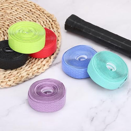 Tennis Racket Grip Tape, Anti-Slip Tennis Overgrip Stretchy - color: Green