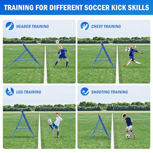 Volleyball Baseball Rebounder Net, Softball Rebounder Pitchback Net Quick Adjustments, Quick Adjustments Lacrosse Bounce Back Practice Equipment, Ideal for Outdoor Indoor and Backyard Training - size: 4FTx4FT, style: Multi-Sport Rebounder Net