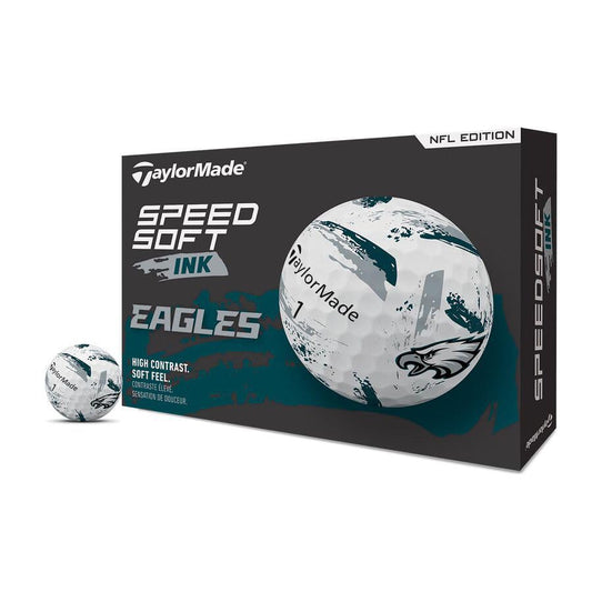 TaylorMade Golf Speed Soft Ink NFL Golf Balls