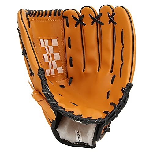 Competition Baseball Glove, Children Baseball Glove 10.5 inch for Children Children with PVC Thicken Baseball Glove Practicing Training Competition Gloves (12.5 inches)