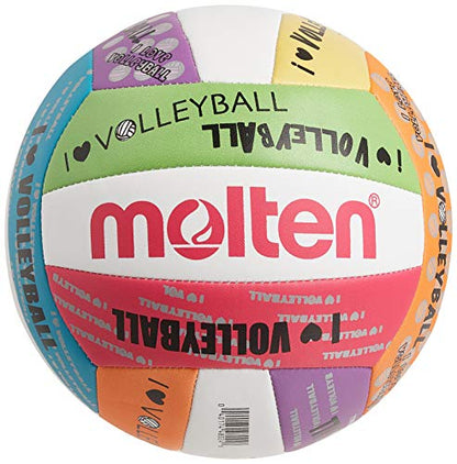 Molten Recreational Volleyball - color: Neon Colors